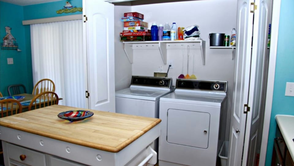 Washer/Dryer and games
