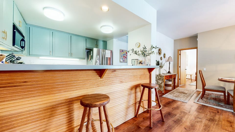 Condo, 2 Bedrooms | Private kitchen | Fridge, microwave, dishwasher, coffee/tea maker