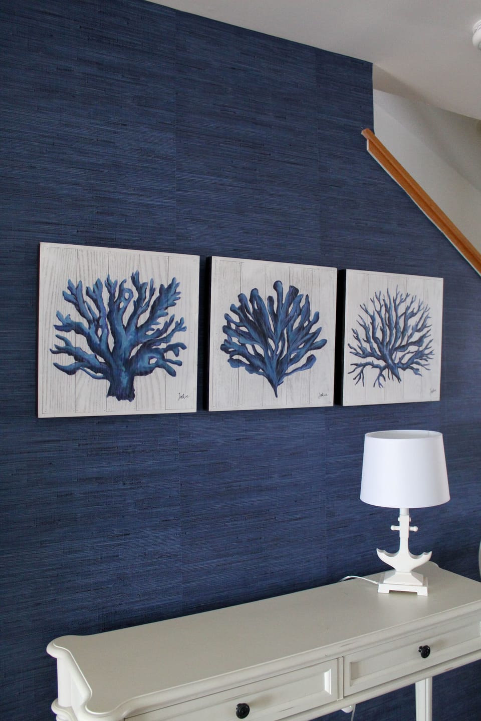 Beachy decor throughout the entire house. 