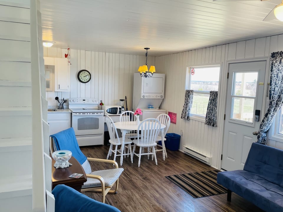 Living room and Kitchen!