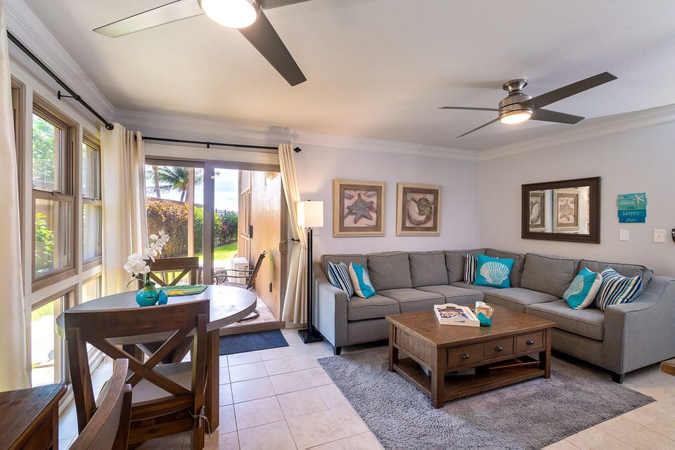 High-end comfortable sectional for your lounging enjoyment.