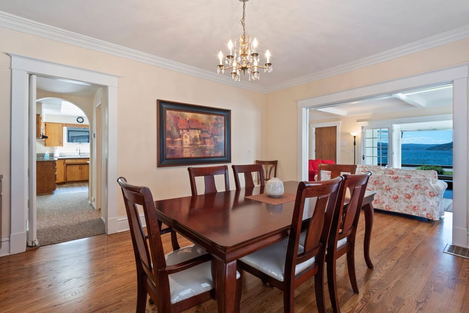 Dining Room with peek into Kitchen