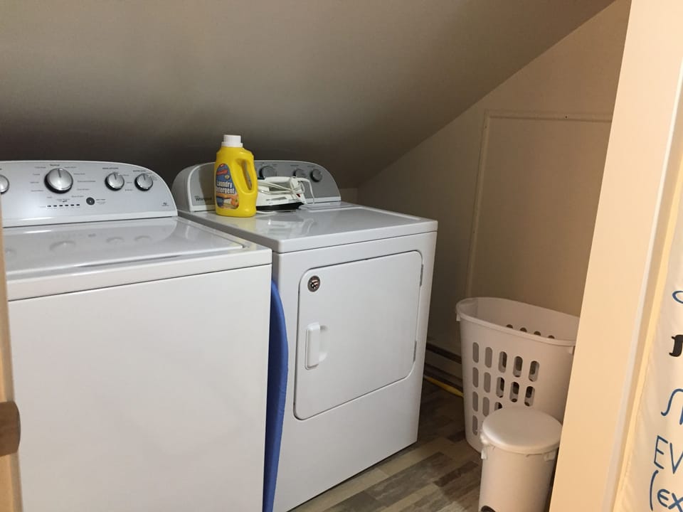 washer and dryer