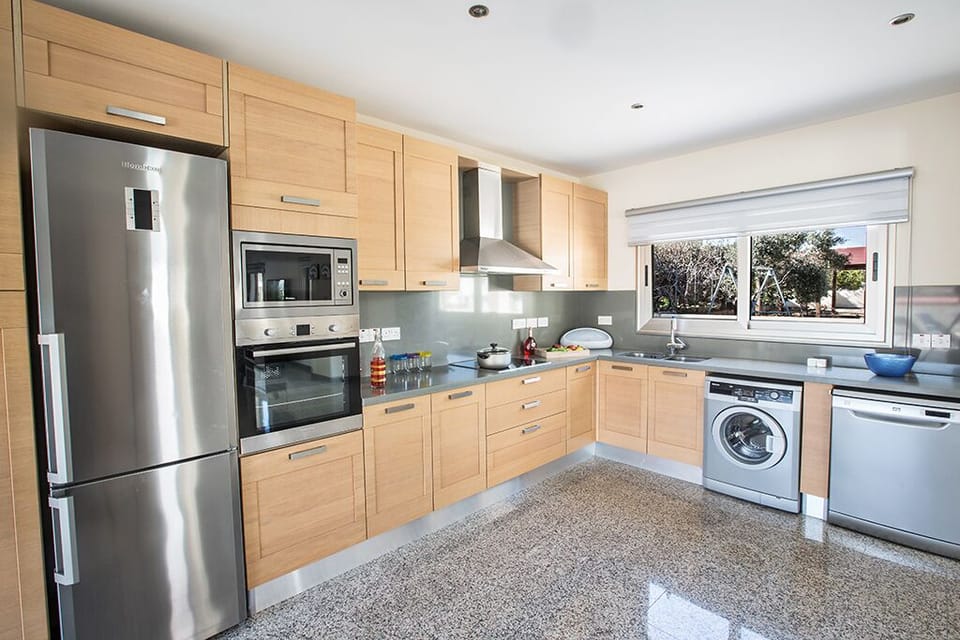 Modern kitchen equipped with all appliances