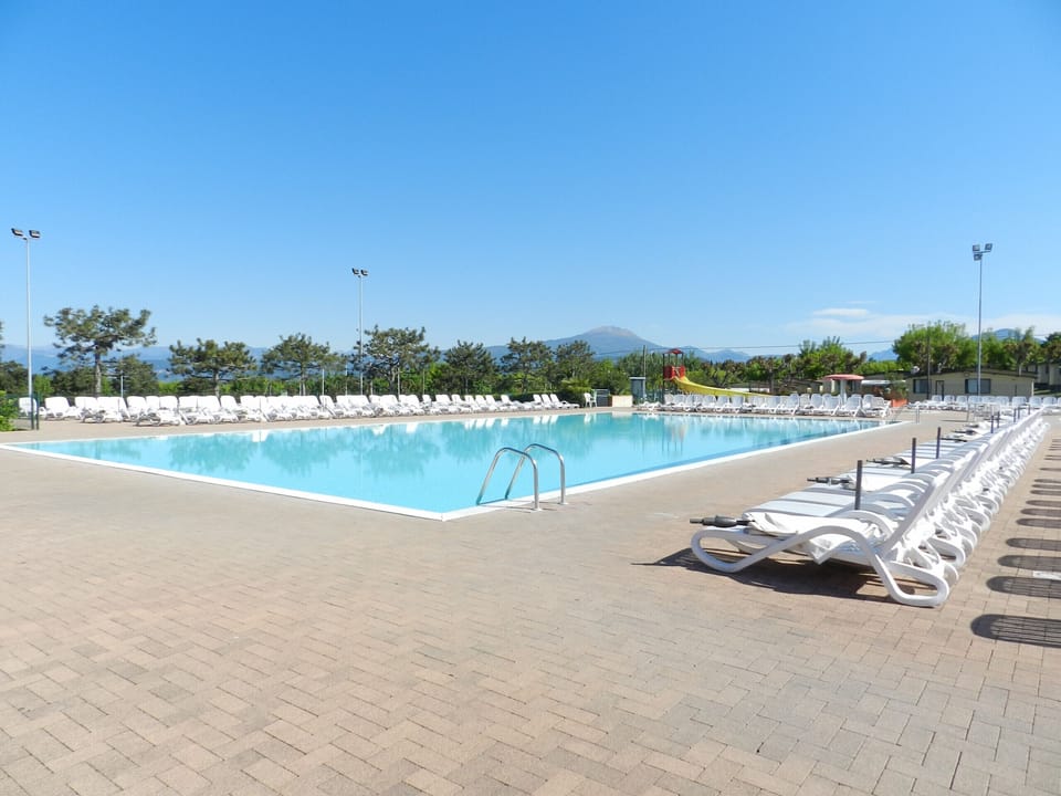 Camping swimming pool