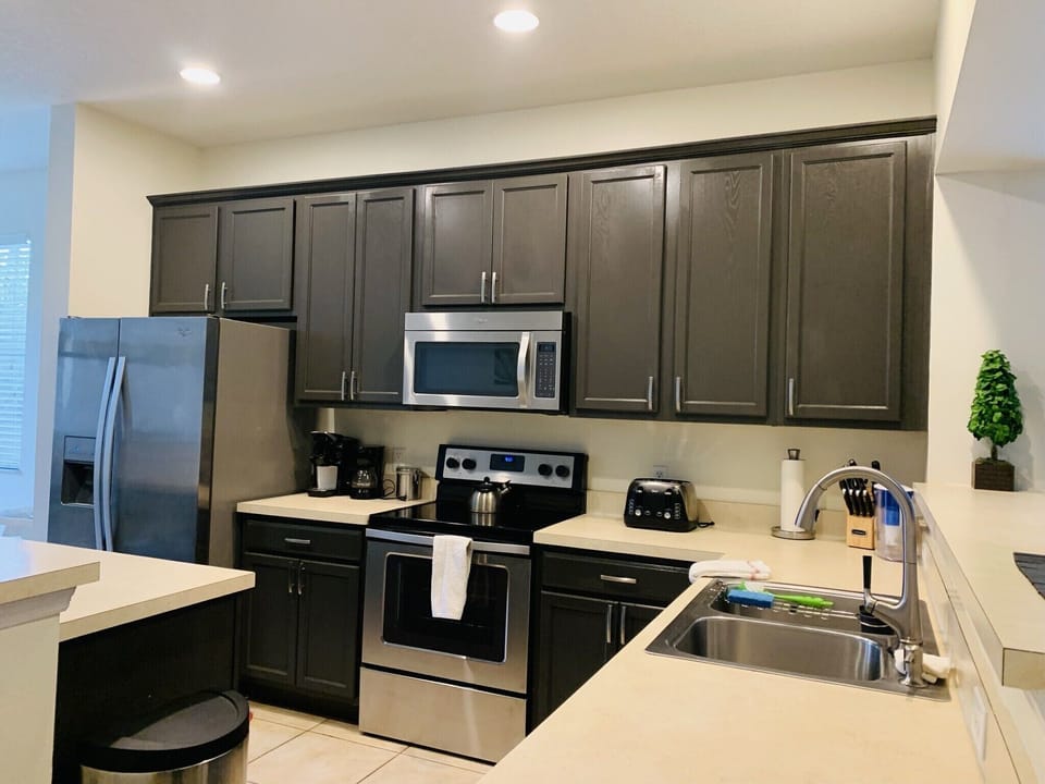 All new stainless steel kitchen appliances!