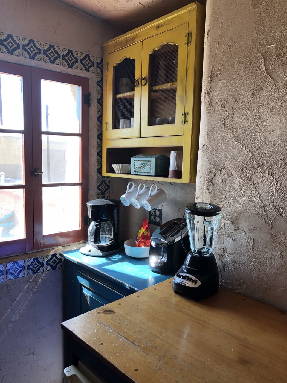 Coffee, tea station