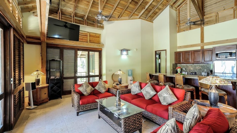 Living & kitchen area