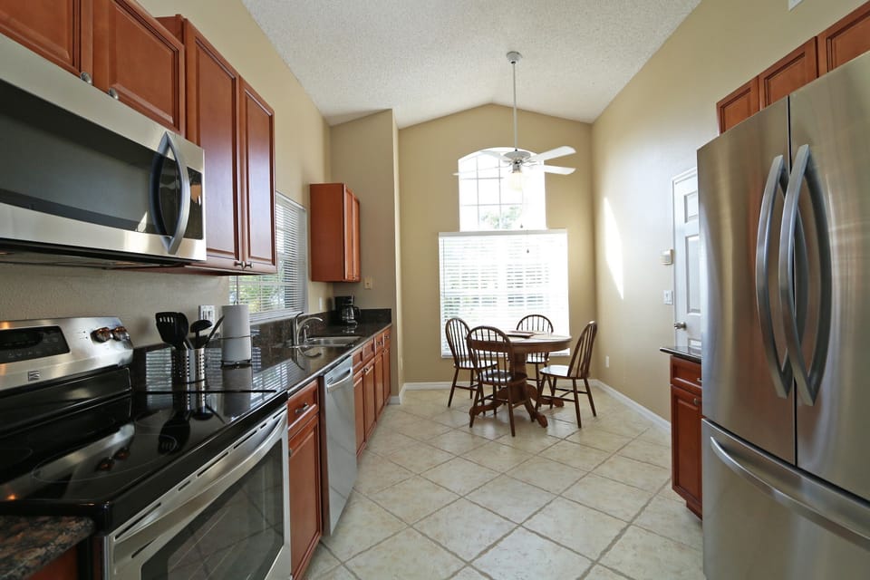Kitchen with seating for 4 guests