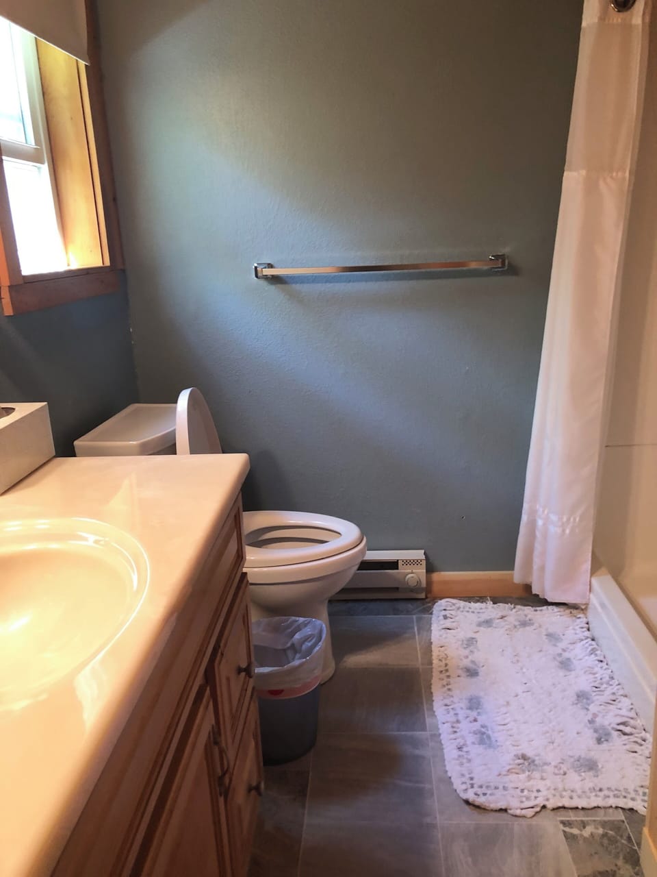 En suite bathroom