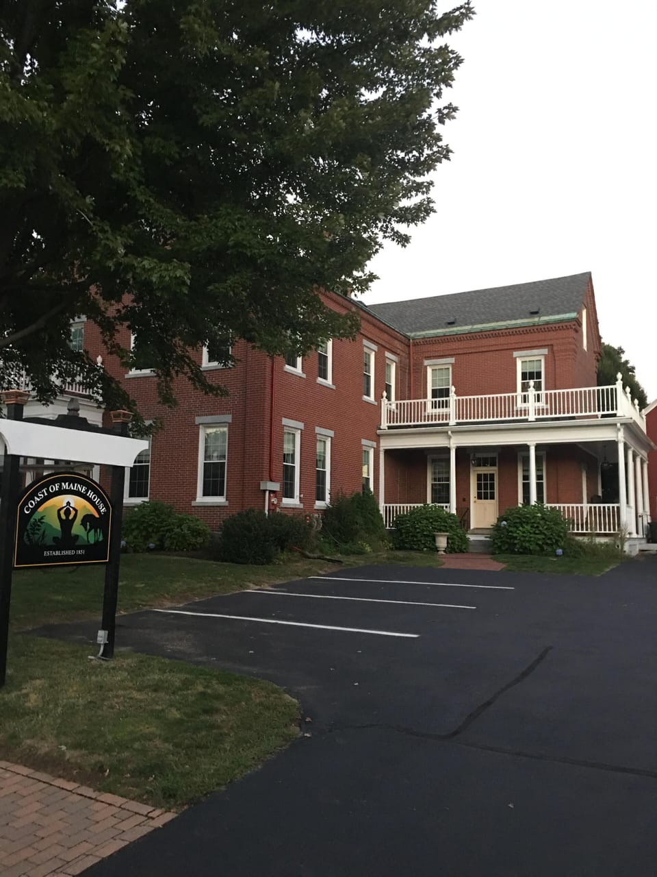 Our classic 1856 ships captains mansion with 10 bedrooms, pool, 8 parking spaces