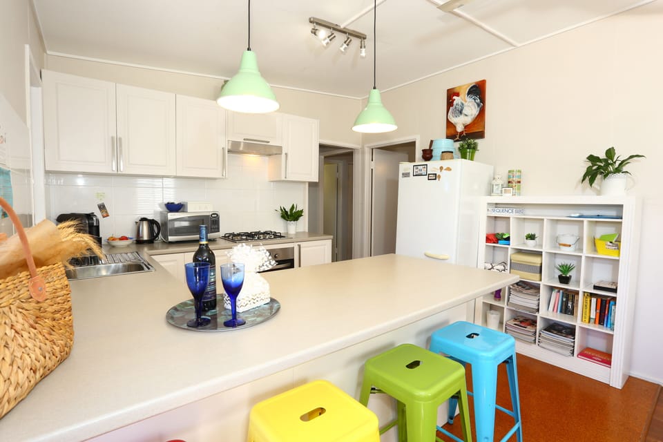 Lovely well equipped sociable kitchen