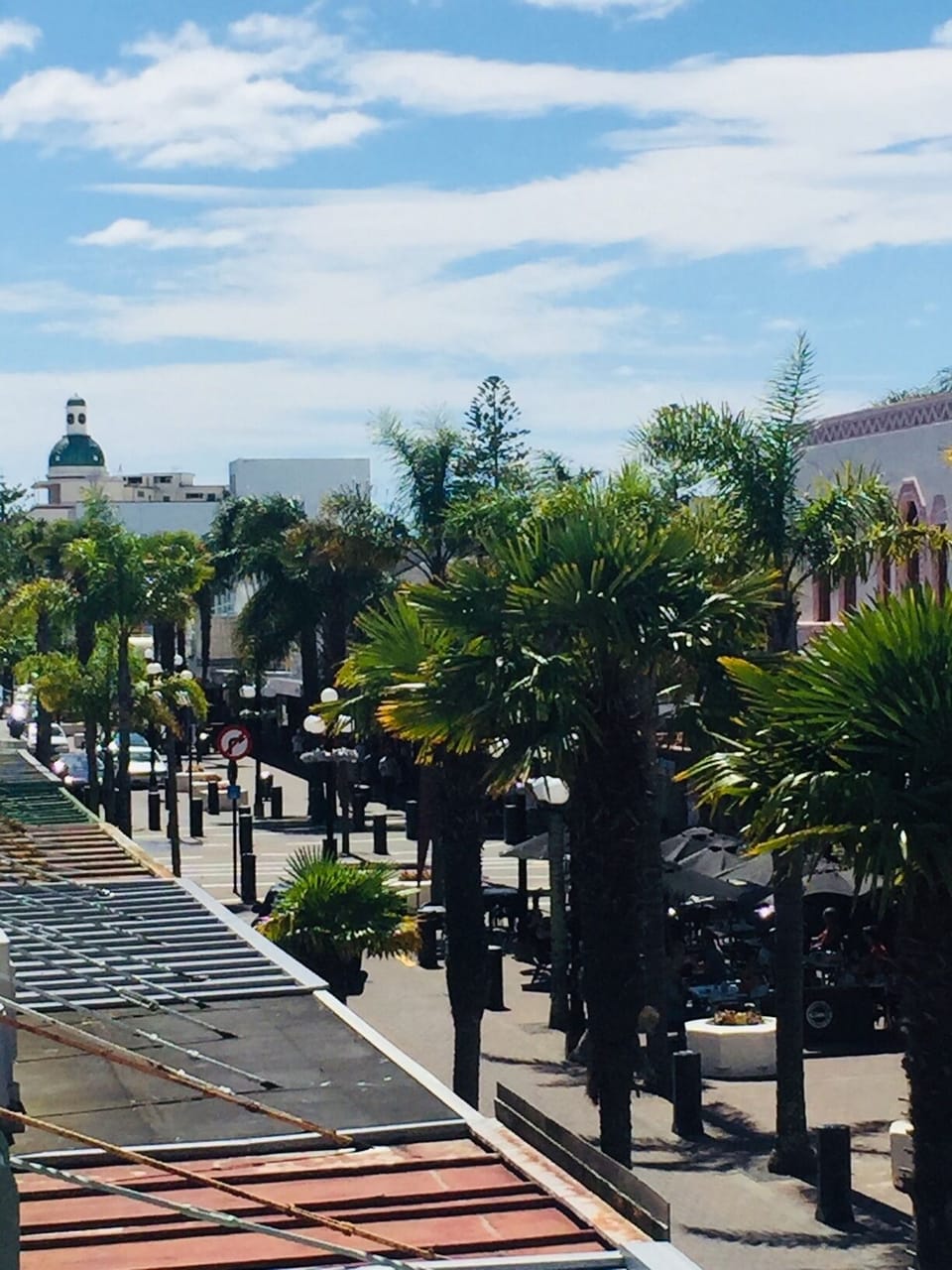 View from balcony