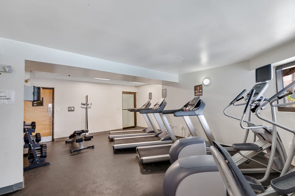 Newly upgrade gym is available to guests.