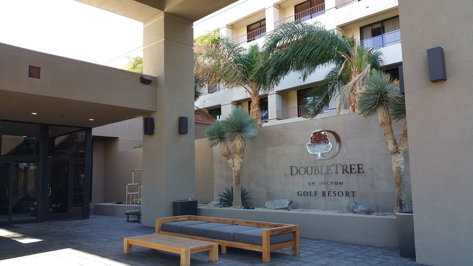 Hotel on property, Hilton Double Tree, Palm Springs