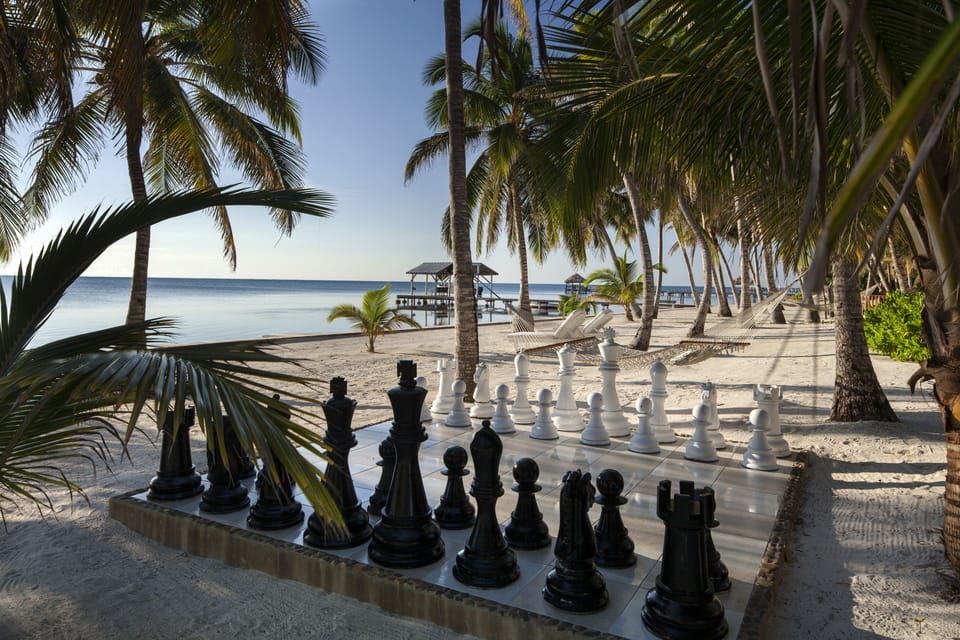 Chess on the beach, anyone? 