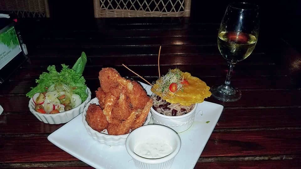 Island style dinner
