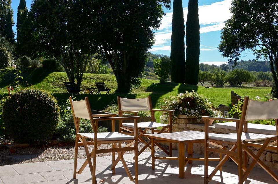Other outdoor 'salon' on the terrace