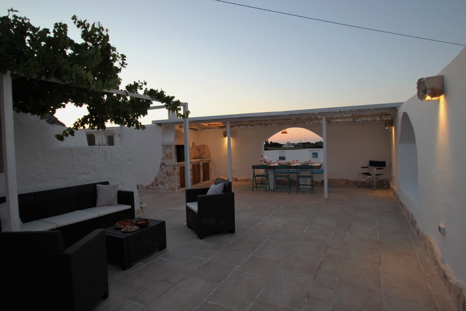 We love the privacy of the trullo courtyard and are sure you will too!