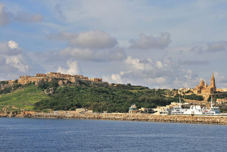 Fort Chambray overlooking Mgarr Harbour