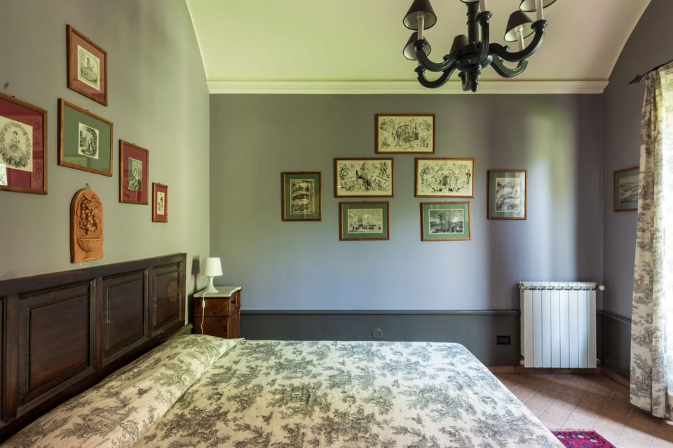 The grey bedroom