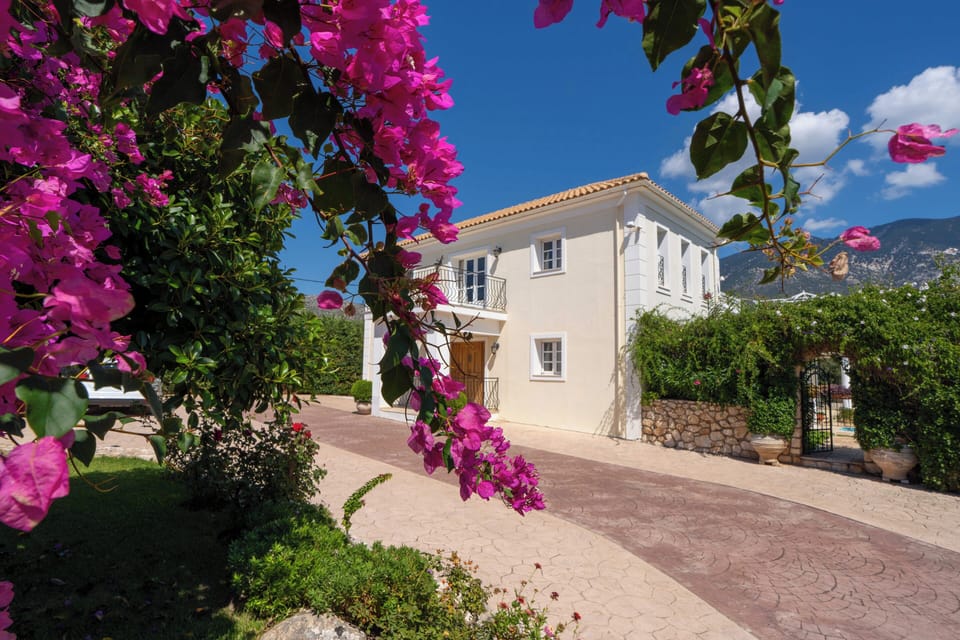 Front entrance and driveway
