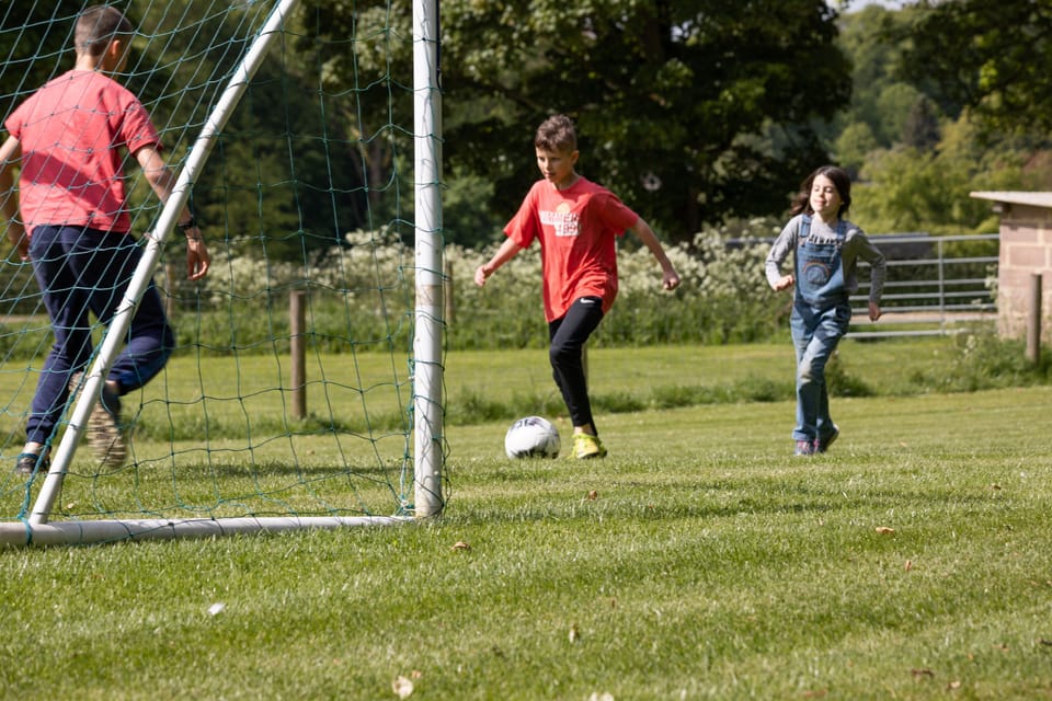Mini football pitch