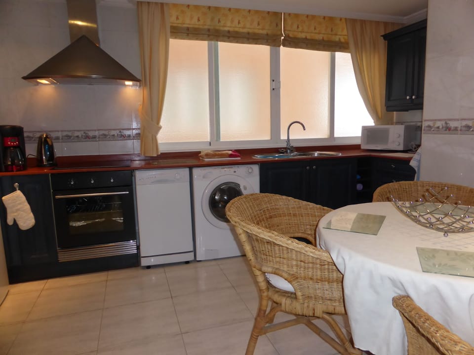 Kitchen with dining area