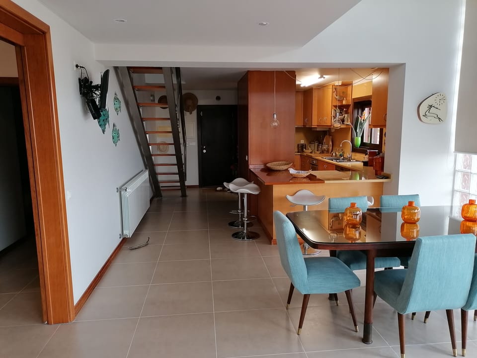 Dining room and kitchen 