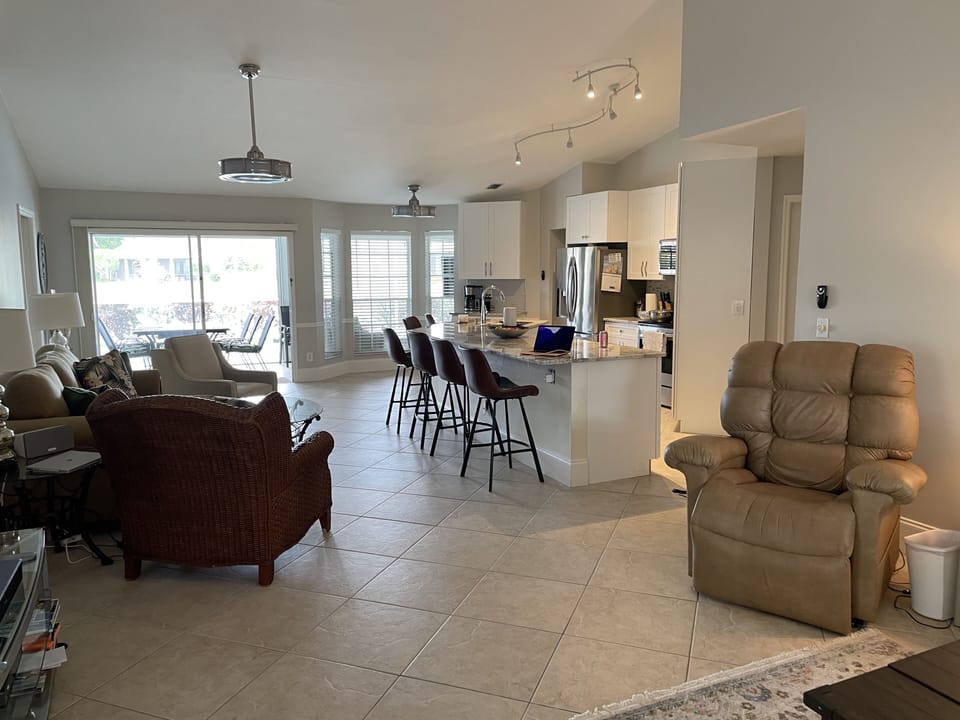 View of house when you come in front door