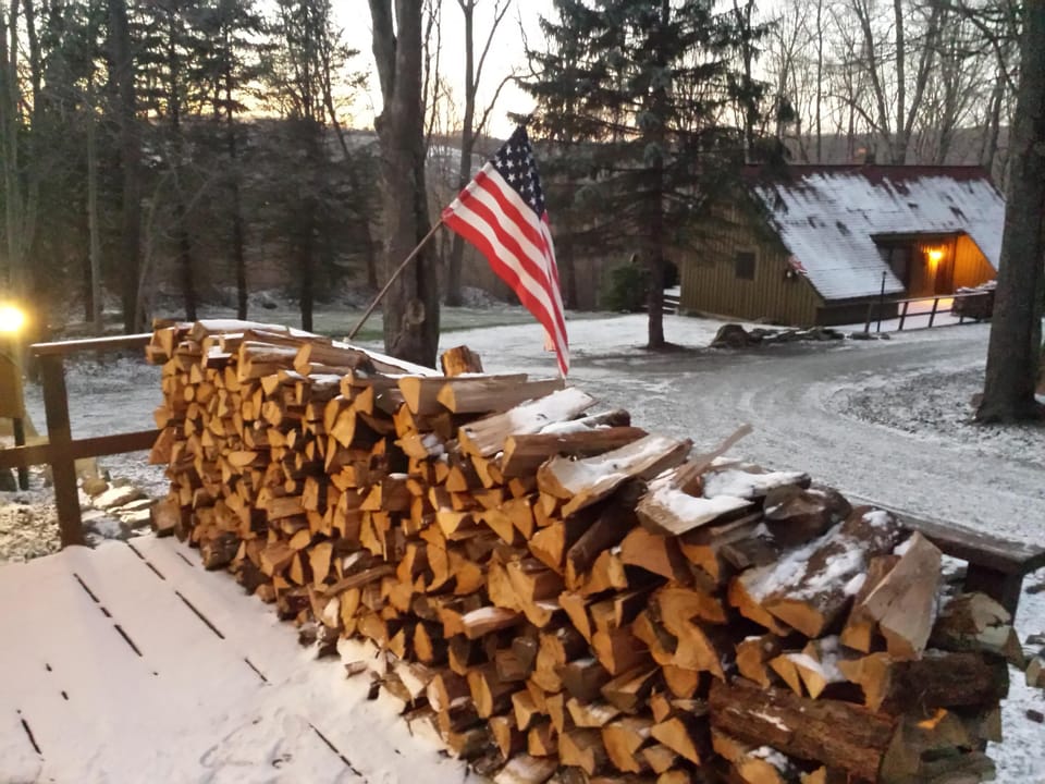 Fox Tail Chalet Stocked Firewood