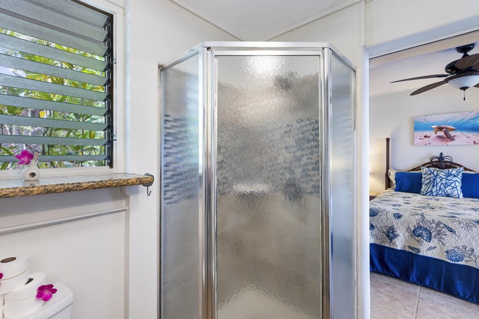 Tiled Walk-in shower