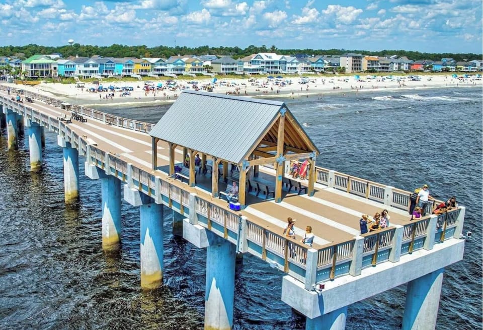Surfside Beach new public pier. 