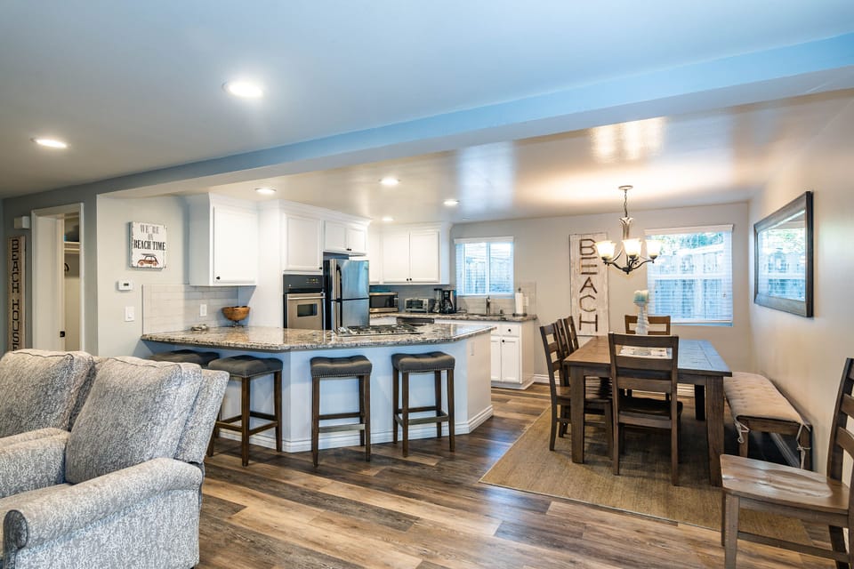 Kitchen and Dining Area