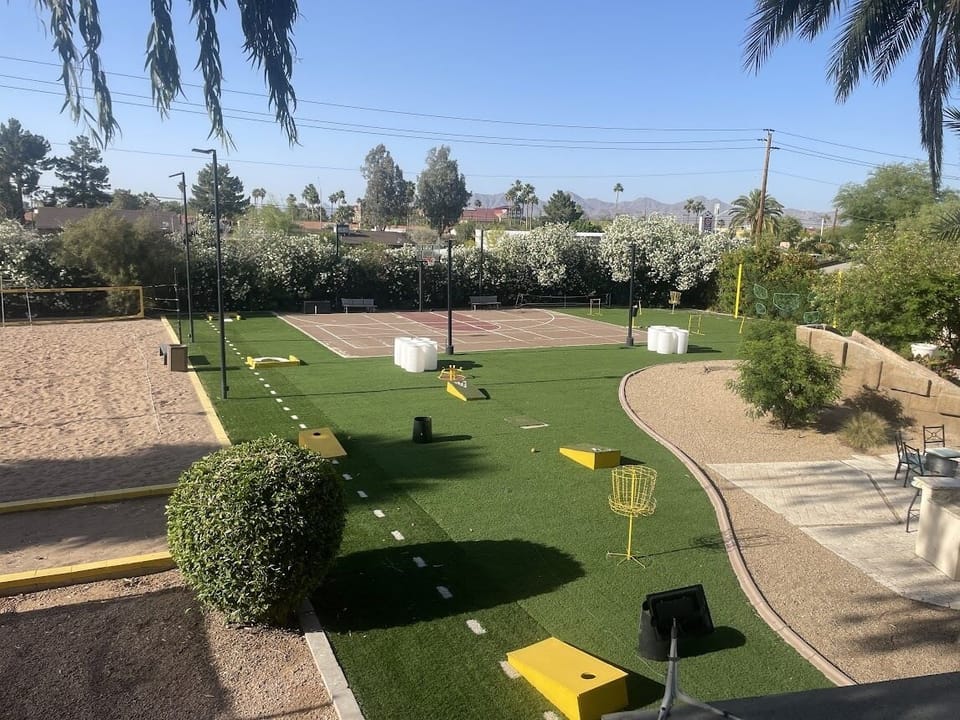 Backyard Corn Hole, Frisbee Golf and More