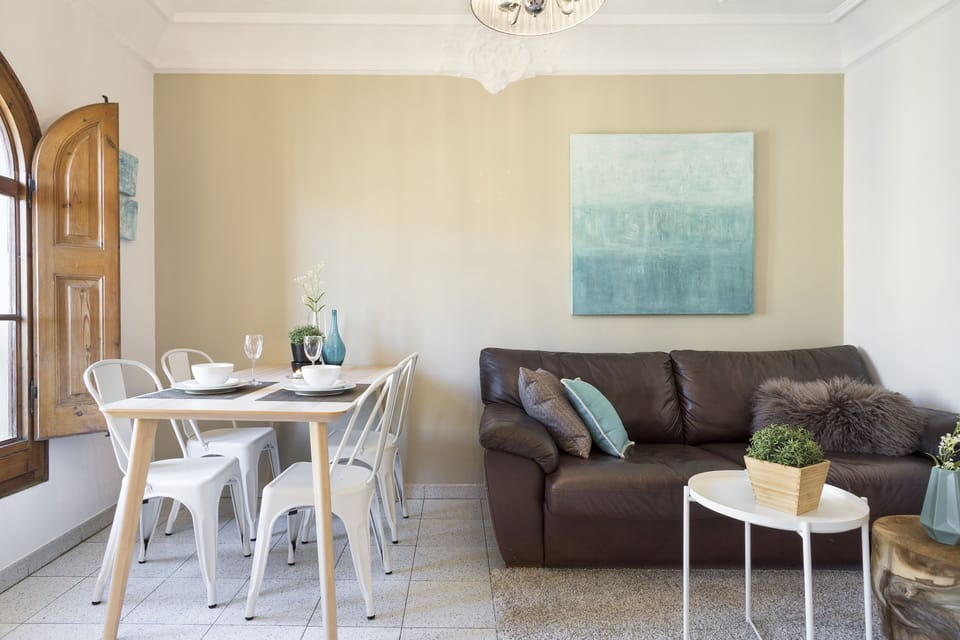 Dining area and Sofa