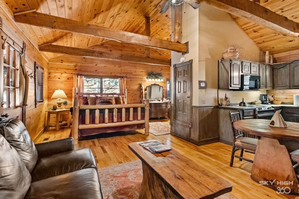 Peace awaits you in the Cherokee cabin.