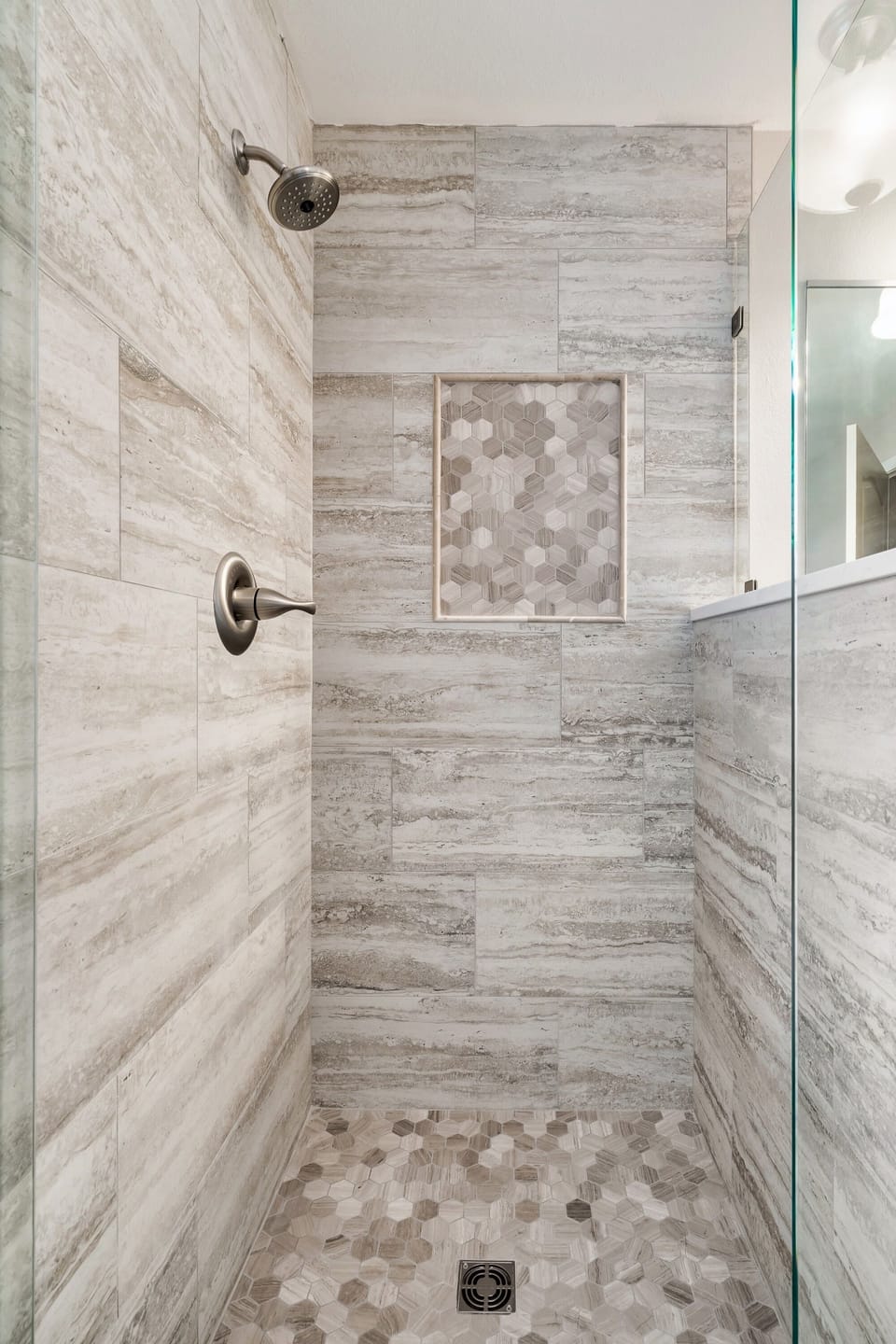 Just remodeled the bathrooms.
Shower is larger now. 