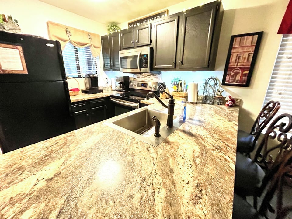 Newly renovated kitchen
