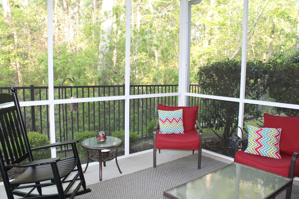 screened in porch
