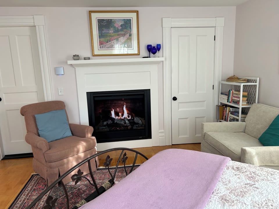 Cozy electric fireplace
