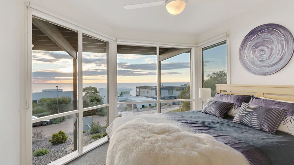 Beautiful bedrooms with the added delight of water views