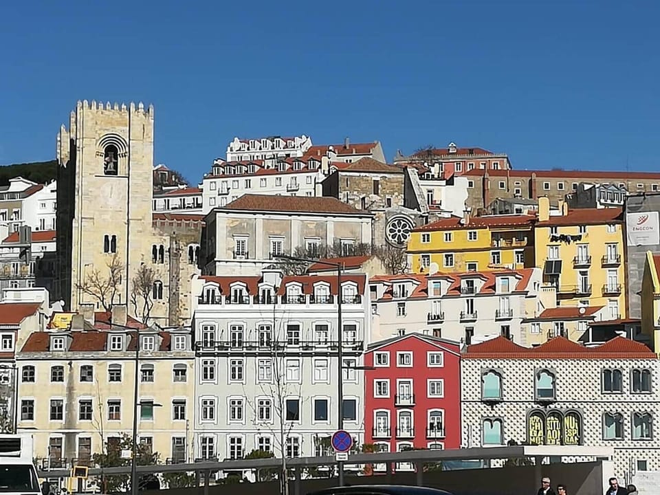 Alfama, view from the river Tagus