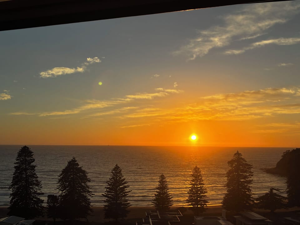 Daybed view 6.30am