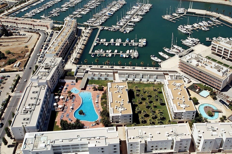 Aerial view of Marina