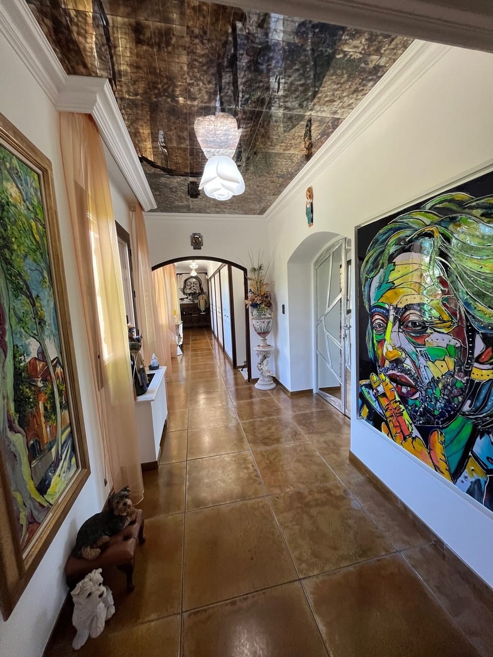 Interior entrance