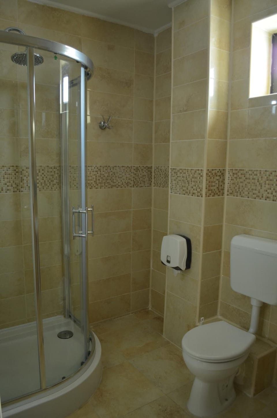Shower, hair dryer