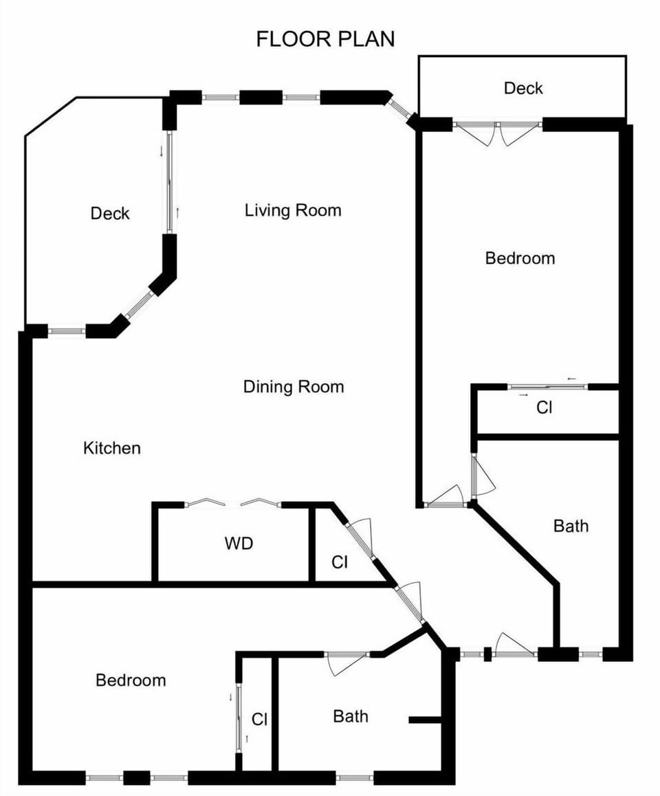 Condo, 2 Bedrooms | Floor plan