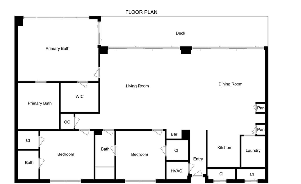 Condo, 3 Bedrooms | Floor plan