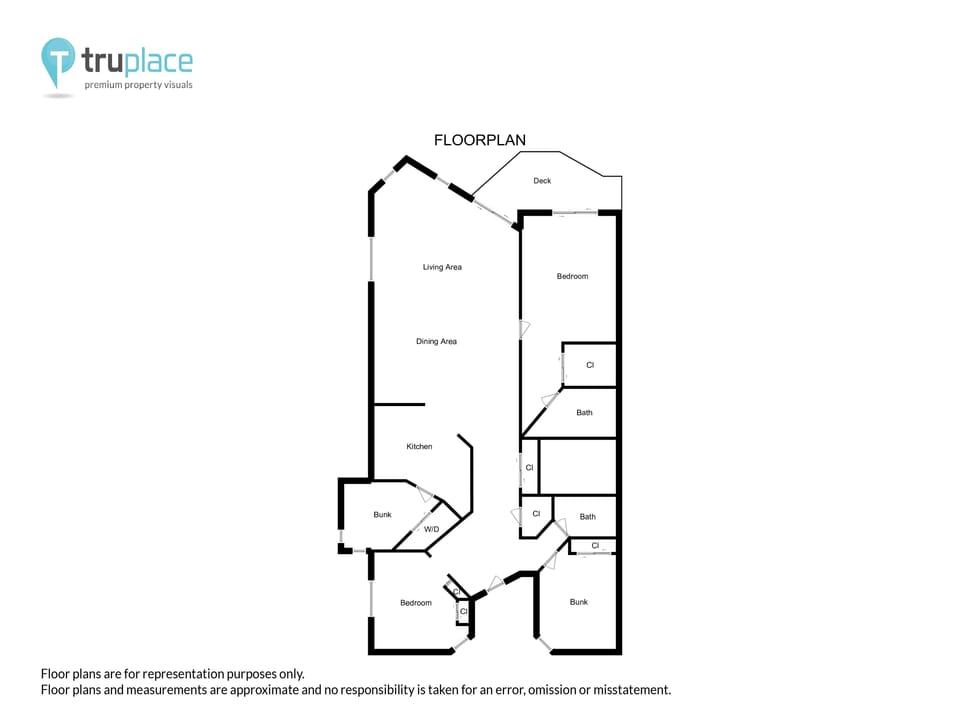 Condo, 4 Bedrooms | Floor plan